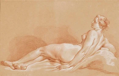 Boucher - Jeune femme allongée