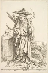 Soldat chinois, 1738-45