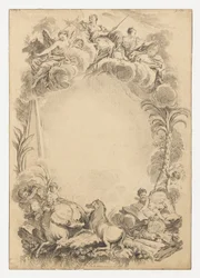 Design pour un écusson en l