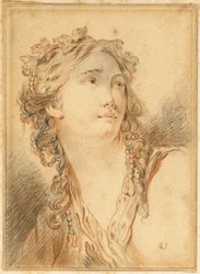Tête de Bacchante