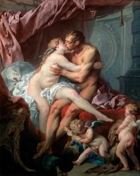 Héraclès et Omphale, XVIIIe siècle