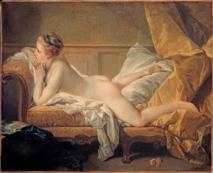 Jeune fille au repos