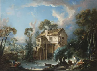 Le Moulin de Charenton, c.1756
