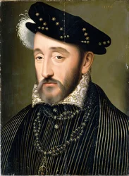 Portrait du roi Henri II de France 1519-1559, 1547