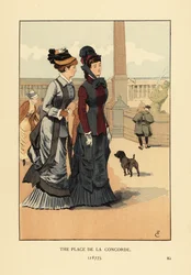 Place de la Concorde en 1877