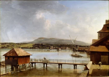 Dans le vieux port de Genève