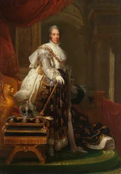 French: Charles X en habits de sacre Charles X of France