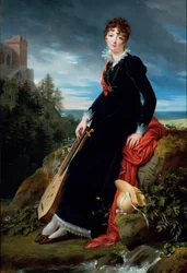 Portrait de la comtesse Katarzyna Joanna Gabrielle Starzenska (1782-1862).