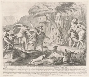 La seconde machine pour la Chinea de 1743 : La chasse royale