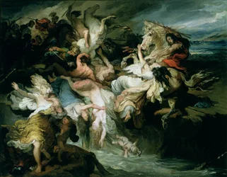 La défaite des Teutons et des Cimbres par Gaius Marius (vers 157-86 av. J.-C.)