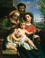 La Sainte Famille avec les saints Jean-Baptiste et Élisabeth, 1823