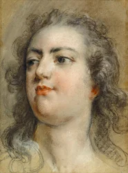 Tête du roi Louis XV