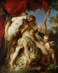 Hercule et Omphale, 1724