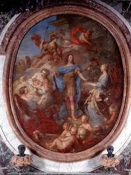 Louis XIV présentant la paix à l