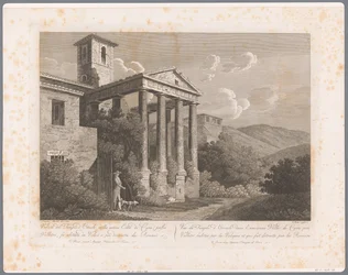 Vue du Temple d