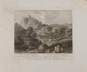 Vue de Rocca Giovine (no. V)