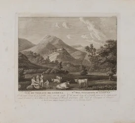Vue du Village de Licenzo (no. VI)