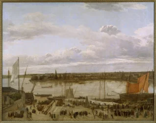 Vue du port de Nantes
