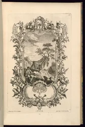 Design pour cartouche avec grands et petits compartiments