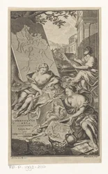 Allégorie sur la géométrie