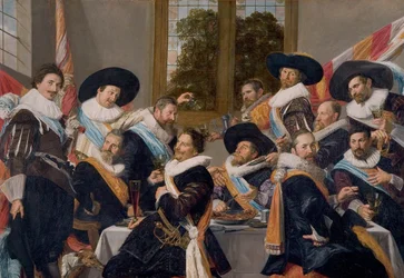 Banquet des officiers de la garde civique des Calivermen