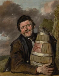 Homme avec une chope de bière