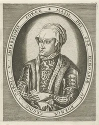 Portrait de Marie de Hongrie (Portraits de rois, reines, princes et princesses)