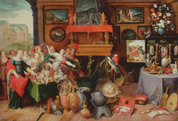 Achille parmi les filles de Lycomède (panneau)