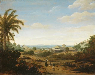 Paysage sur le Rio Senhor de Engenho, Brésil