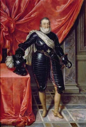 Henri IV, roi de France, en armure, vers 1610