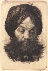 Homme avec turban