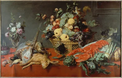 Nature morte avec panier de fruits