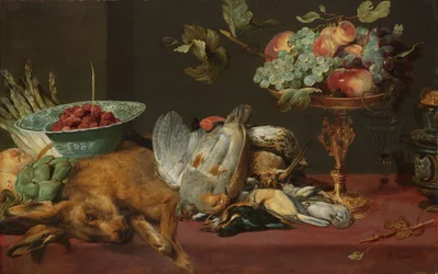 Nature morte au gibier mort, vers 1616 (huile sur panneau)