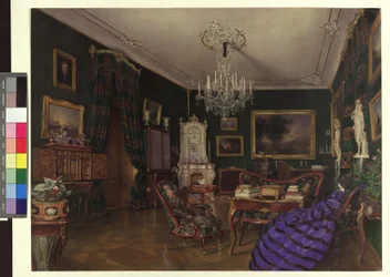 Salon de la comtesse Demblin à Hietzing