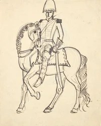 Officier à cheval
