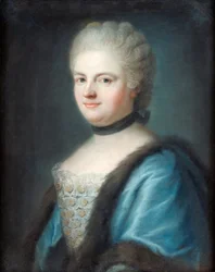 Portrait de Marie Leszczynska, Reine de France