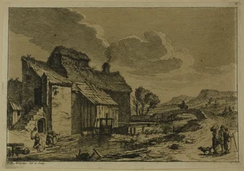 Le moulin au bord du ruisseau