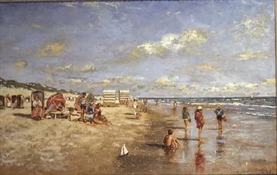 Sur la plage