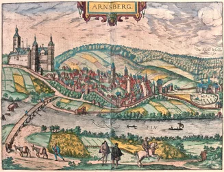 Arnsberg, Allemagne (gravure)