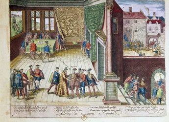 Arrestation de Lamoral, comte d