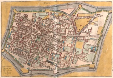 Lucques, Italie (gravure)