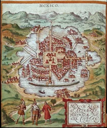 Carte du Mexique (gravure)