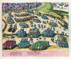 Le duc de Parme libère Paris du siège par les forces de Henri IV en 1590