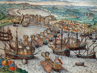 La capture de La Goulette et Tunis par Charles V
