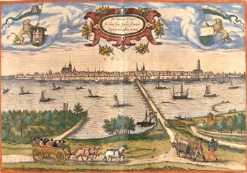 Vue de Kampen, Pays-Bas