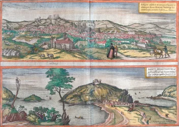Vues de Burgos et Saint-Sébastien (ou Donostia), Espagne