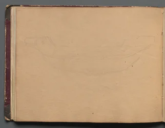 Album avec des vues de Rome et des environs, études de paysage, page 19b : Croquis d
