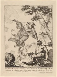 Dieu insufflant la vie à Adam