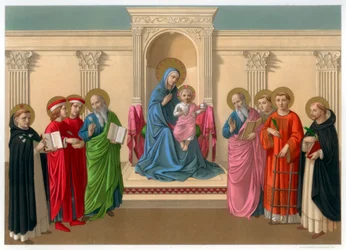 Madonna delle ombre - Madone des ombres, vers 1450, 1870