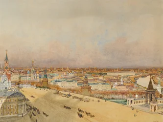 Vue de Moscou, 1898